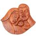 Jesus' Birth,'Hand Carved Balinese Relief Panel of the Holy Family'