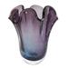 Fading Twilight,'Hand Blown Blue and Purple Art Glass Vase'