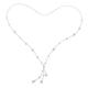 Pearl Crush in White,'Cultured Freshwater Pearl Pendant Necklace'