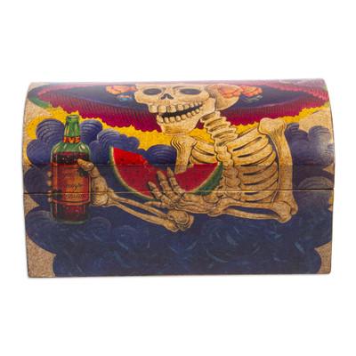 Catrina My Love,'Day of the Dead Decorative Wood Box'