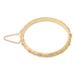 Glamorous Gold,'Artisan Crafted Gold-Plated Bangle Bracelet from Bali'