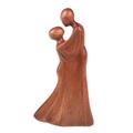 Unforgettable Moment,'Hand Carved Suar Wood Wedding Statuette'