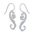 'Thai Flora' - Sterling Silver Drop Earrings