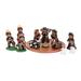 Ceramic nativity scene, 'Totonicapan' (set of 13)