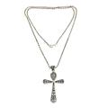 'Blessings' - Indonesian Sterling Silver Cross Necklace