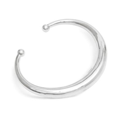 Majestic Horn,'Hand Made Sterling Silver Cuff Bracelet from Indonesia'