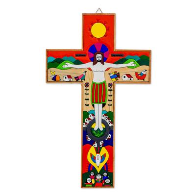 New Creation,'Handcrafted Christianity Wood Cross'