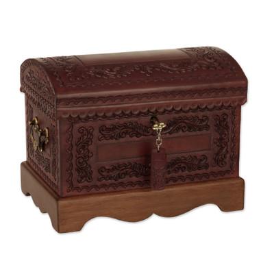 'Colonial Treasure' - Womens Colonial Leather and Wood Jewelry