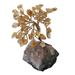 Lemon Leaves,'Citrine and Amethyst Brazilian Mini Gemstone Tree Sculpture'