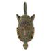 Redeem,'Authentic Hand Carved African Wall Mask with Animal Ears'