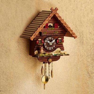 Owl's Cottage,'Owl Mini Cuckoo Clock'