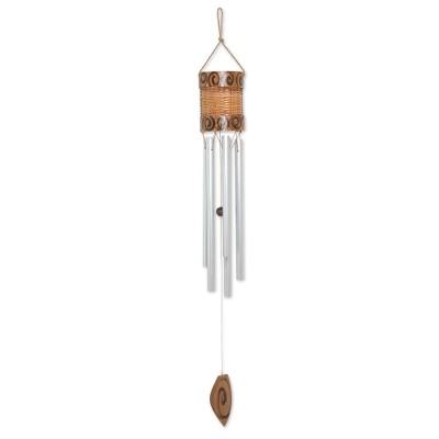 Breezy Soul,'Bamboo and Aluminum Wind Chime from Bali'