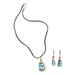 Village Trends,'Gold-Accented Marble Jewelry Set'