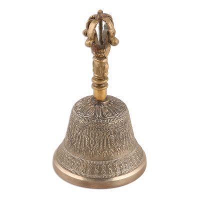 Vintage Sound,'Decorative Brass Bell with Antique Finish'