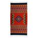 Wool rug, 'Zapotec Passion' (2.5x5) - Fair Trade Zapotec Wool Rug