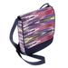 Colorful Glee,'Colorful Ikat Messenger Bag with Adjustable Strap'