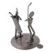 'Rustic Golfer' - Recycled Metal Auto Parts Golf Sculpture