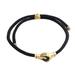 Golden Handshake,'Brass and Black Obsidian Cord Unity Bracelet from Bali'