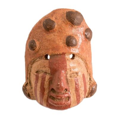 Mayan Sacrifice,'Handmade Mayan Ceramic Mask from El Salvador'