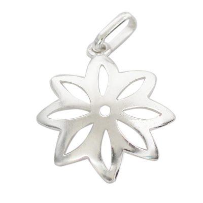 'Star of Hope' - Floral Sterling Silver Pendant