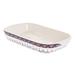 Antigua Breeze,'Ceramic Hand Painted Rectangular Casserole Dish'