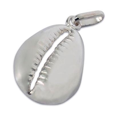 'Abundant Cowrie' - Unique Sterling Silver Pendant