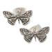 Pretty Wings,'Sterling Silver Butterfly Wing Stud Earrings from Bali'