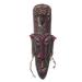 Bird Reincarnation,'Handcrafted African Sese Wood Mask with Bird Motifs'