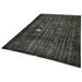 Black 79" x 121" L Area Rug - Rug N Carpet Rectangle Overdyed Vintage Rectangle 6'7" X 10'1" Indoor/Outdoor Area Rug 121.0 x 79.0 x 0.4 in | Wayfair