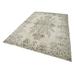 Beige 79" x 121" L Area Rug - Rug N Carpet Vintage Rectangle 6'7" X 10'1" Area Rug 121.0 x 79.0 x 0.4 in whiteCotton | 79" W X 121" L | Wayfair