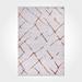 White 71 x 48 x 0.4 in Area Rug - Foundry Select Rustan Cotton Indoor/Outdoor Area Rug Cotton | 71 H x 48 W x 0.4 D in | Wayfair