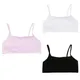 Puberté adolescente sous-vêtements en coton étudiant brassière soutien-gorge d'entraînement couleur