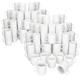 MamboCat 96er Set EVENT stapelbare Kaffeebecher weiß Porzellan 250 ml