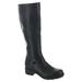 Clarks Hearth Rae Wide Shaft - Womens 5 Black Boot Medium