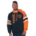 NFL Men's Gauntlet Pullover Hoodie (Size XXXXXL) Chicago Bears, Cotton,Polyester