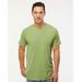 M&O 6500M Men's Vintage Garment-Dyed T-Shirt in Aloe size Small | Cotton