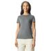 Gildan G640L Women's Softstyle Womenâ€™s T-Shirt in Graphite Grey size 2XL | Cotton 64000L