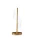 HomeRoots 19" Gold Modern Swirl Metal and Acrylic LED Table Lamp - 7
