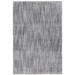 HomeRoots 6' X 9' Grey Shag Power Loom Stain Resistant Area Rug - 6' x 9'