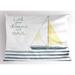 Ambesonne Nautical Pillow Sham, Decorative Standard King Size Printed Pillowcase