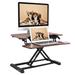 FlexiSpot Standing Desk Converter Height Adjustable Stand Up Desk Riser Home Office Desk Laptop Workstation with Keyboard Tray