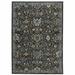 HomeRoots 10' X 13' Blue Ivory Grey Gold Green And Brown Oriental Power Loom Stain Resistant Area Rug With Fringe - 10' x 13'