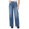 Sasha High Waist Wide Leg Jeans - Blue - PAIGE Jeans