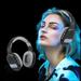 Earphone Clearance SHENGXINY Headworn Wireless Bluetooth Headset Subwoofer With Microphone RGB Universal For Mobile Phones And Computers (Black)