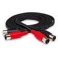 MID-201 Dual MIDI Cable Dual 5-pin DIN to Same 1 m