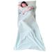 Honrane Travel Sleeping Bag Super Soft Lightweight Sleeping Bag with Pillowcase Waterproof Non-fading Travel Sheet for Camping Hiking Outdoor Adventures