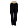 Rag & Bone/JEAN Jeans - Mid/Reg Rise Straight Leg Denim: Black Bottoms - Women's Size 26 - Black Wash