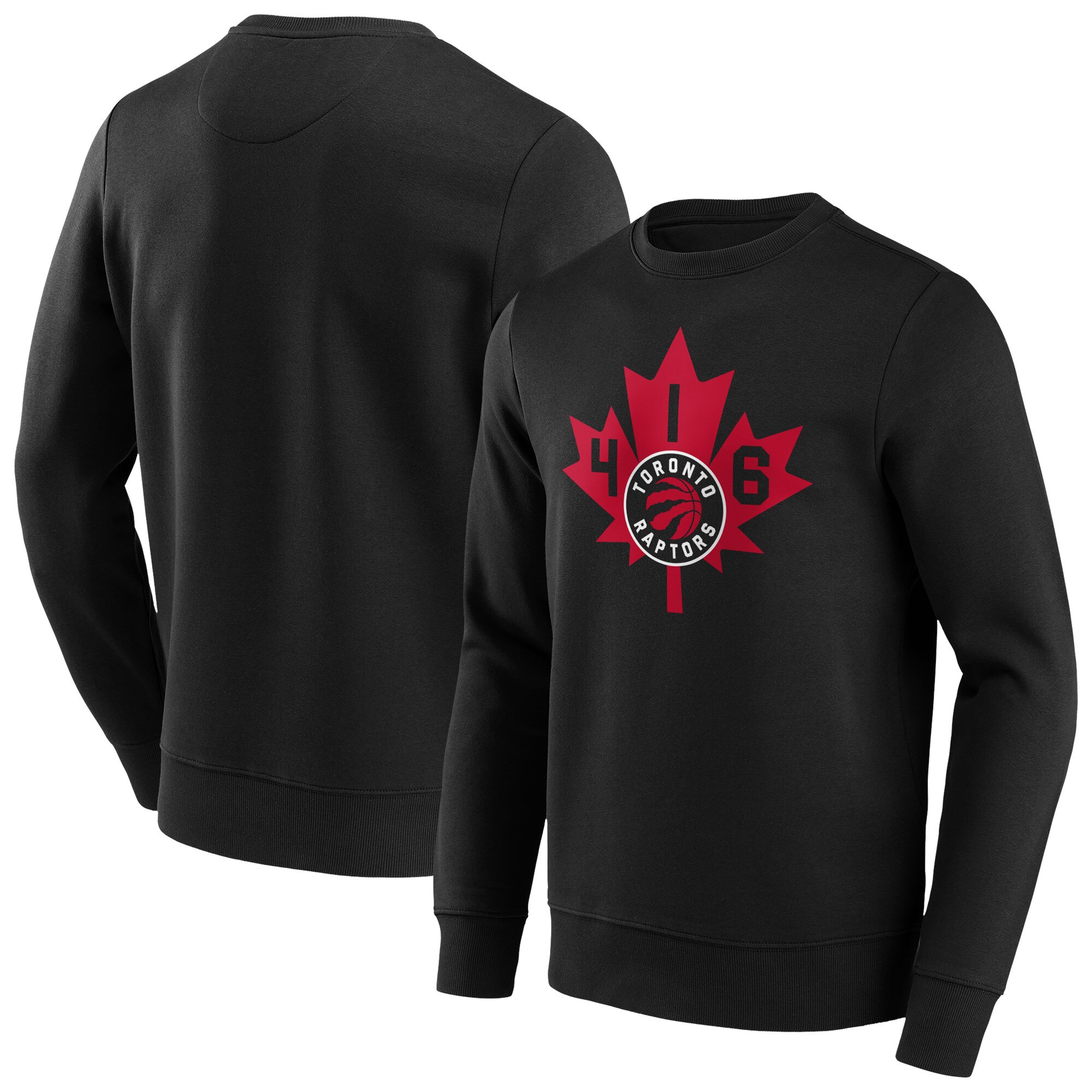 Toronto Raptors Fanatics Branded Iconic Hometown Graphic Crew Sweatshirt – Herren – groß und groß Image
