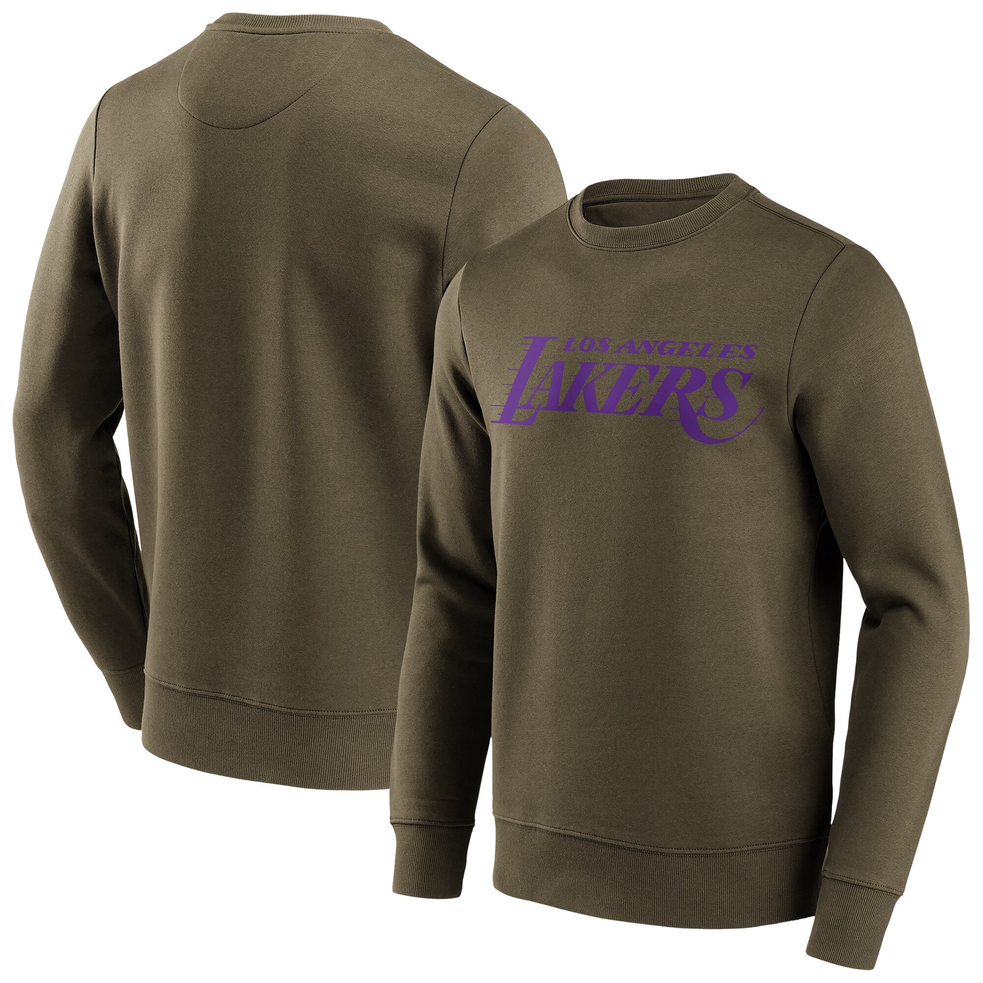 Los Angeles Lakers Fanatics Branded Fashion Colour Wordmark Crew Sweatshirt – Herren Image