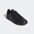 Sneaker ADIDAS ORIGINALS "STAN SMITH" Gr. 37, schwarz-weiß (core black, core cloud white) Schuhe Schnürhalbschuhe